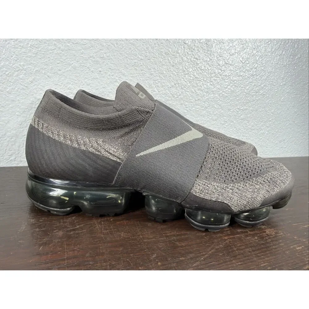 Nike Air Vapormax Moc Midnight Fog Black Grey Mens 10 Rare AH3397-013